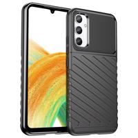 Hurtel Thunder Case pro Samsung Galaxy A34 5G silikonové pancéřové pouzdro černé 5907769351891