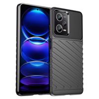 Hurtel Thunder Case Silikonové pancéřové pouzdro Xiaomi Poco X5 Pro 5G / Redmi Note 12 Pro černé 5907769353307