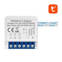 Inteligentní zásuvkový spínač ZigBee Avatto ZWSM16-W3 TUYA