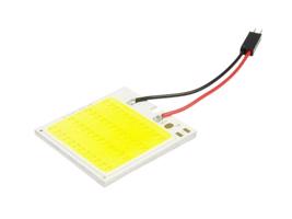 Interlook 48čipový 6x8 LED COB panel + W5W, C5W, T4W adaptéry 755