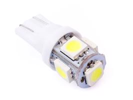 Interlook Auto LED žárovka 24V W5W T10 5 SMD 5050 modrá 12V 1307-54