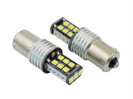 Interlook Auto LED žárovka BA15S 15 SMD 2835 P21W / Ba15s 12V 1016-23