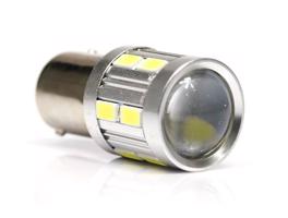 Interlook Auto LED žárovka BA15S 5W CREE + 12 SMD 5630 PY21W / BAU15S 12V 149-24