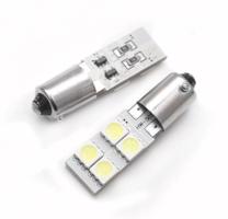 Interlook Auto LED žárovka BA9S 4 SMD 5050 CAN BUS H6W 12V 420-58