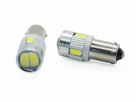 Interlook Auto LED žárovka BA9S 6 SMD 5630 s čočkou H6W 12V 1140-58