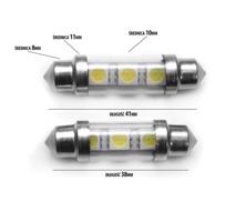 Interlook Auto LED žárovka C5W 3 SMD 5050 36 mm 12V 128-47