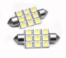 Interlook Auto LED žárovka C5W 9 SMD 5050 39 mm 12V 183-48