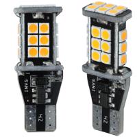 Interlook Auto LED žárovka T15 W16W 24 SMD 2835 CANBUS ORANŽOVÁ 12V 3097