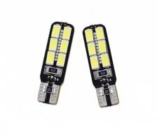 Interlook Auto LED žárovka W5W T10 12 SMD 5630 CAN BUS OBOUSTR. 12V 576