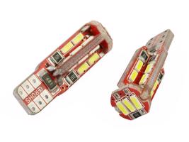 Interlook Auto LED žárovka W5W T10 19 SMD 4014 CAN BUS 12V 977