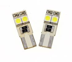 Interlook Auto LED žárovka W5W T10 4 SMD 5050 CAN BUS OBOUSTR. 12V 578