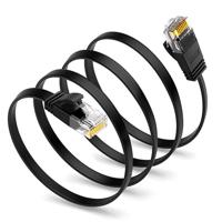 Interlook Cat6a-0,5M | Ethernet LAN kabel Ethener Cat. 6a | 0,5M propojovací kabel RJ45 černá 2350-160