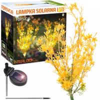 Interlook FLD-15-ŽLUTÁ | Zahradní LED solární lampa Forsythia | 70 cm, 600 mAh 3429 3429