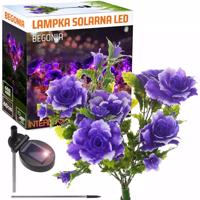 Interlook FLD-27-PURPLE | Begonia LED solární zahradní lampa | 60 cm, 600 mAh 3445 3445