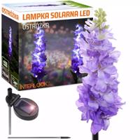 Interlook FLD-33-PURPLE | Solární zahradní lampa Ostro¿ka | 72 cm, 600 mAh 3453 3453