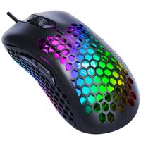 Interlook G540 | Ultralehká herní počítačová myš, drátová, optická, USB | RGB LED podsvícení | 800-6400 DPI, 6 tlačítek 2702