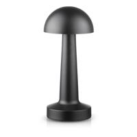 Interlook HJA11-ČERNÁ | Bezdrátová stolní lampa | Dotyková noční lampa s nastavitelnou barvou světla | USB MUSHROOM lampa 4788 4788