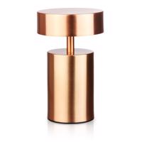 Interlook HJA29-ROSEGOLD | Bezdrátová stolní lampa | Dotyková noční lampa s nastavitelnou barvou světla | USB MUSHROOM lampa 4857 4857