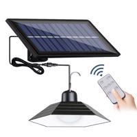 Interlook LD-01 | Závěsné zahradní solární LED svítidlo s čidlem soumraku IP44 | 30 SMD LED | IR dálkové ovládání 2636 2636