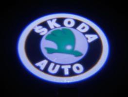 Interlook LED logo projektor ŠKODA FABIA, OCTAVIA, ROOMSTER, SUPERB IL836