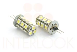 Interlook LED žárovka 4W 18xSMD5050 G4 150lm 12V DC Teplá bílá IL270