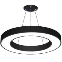 Interlook LPL-004 | Závěsné LED stropní svítidlo 36W | kolo | hliník | CCD nebliká | Φ60x6 černá 2533-160 2533-160