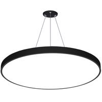 Interlook LPL-005 | Závěsné LED stropní svítidlo 100W | kolo plné | hliník | CCD nebliká | Φ100x6 černá 2540-160 2540-160