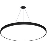 Interlook LPL-005 | Závěsné LED stropní svítidlo 120W | kolo plné | hliník | CCD nebliká | Φ120x6 černá 2541-160 2541-160