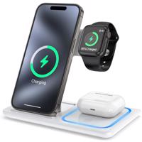 Interlook MD-DK15-15W-W | Skládací bezdrátová nabíječka | dokovací stanice pro iPhone. Apple Watch a AirPods 5099