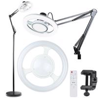 Interlook ML-930 + USA-EU | LED kosmetická lampa bez stínu | 24W | 3 světlé barvy | US-EU adaptér 3263