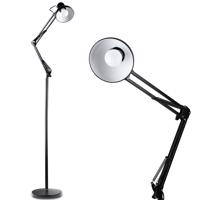 Interlook MT-390 | Stojací lampa s nastavitelným ramenem černá 2172-160