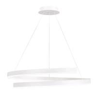 Interlook RLO-60CM-80W-W | Moderní závěsná lampa 60 cm | Spirálová LED lampa 80W 5093 5093