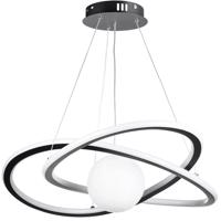 Interlook RLT-50CM-60W-B | LED závěsné svítidlo 60W | Stylová 3D měsíční lampa 5085 5085