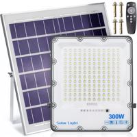 Interlook Set LED reflektor 300W + Solární panel 6V/15W s dálkovým ovládáním | 5000lm, 12000mAh, IP66 4609 4609