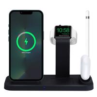 Interlook WD-05 | Dokovací stanice pro Apple iPhone AirPods Watch | Qi 15W nabíječka telefonu | Lightning nabíječka pro sluchátka Airpods 2731 2731