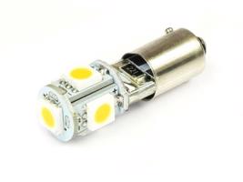 Interlook WW Auto LED žárovka BA9S 5 SMD 5050 CAN BUS Teplá bílá T4W 12V 937-57