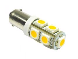 Interlook WW Auto LED žárovka BA9S 9 SMD 5050 Teplá bílá H6W 12V 936-58