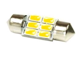 Interlook WW Auto LED žárovka C5W 6 SMD 5630 Teplá bílá 36 mm 12V 929-47