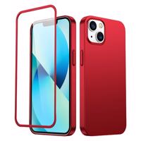 Joyroom 360 Full Case zadní a přední kryt pro iPhone 13 + tvrzené sklo červený (JR-BP927 red) 6941237161574