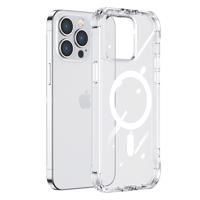 Joyroom Magnetic Defender magnetické pouzdro pro iPhone 14 Plus pancéřové pouzdro s háčky stojánek transparentní (kompatibilní s MagSafe) 6956116730598