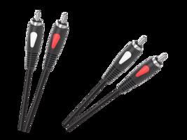 Kabel 2RCA-2RCA 1,0 m Cabletech Eco-Line