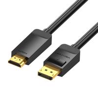 Kabel DisplayPort 1.2 na HDMI 1.4 Vention HAGBH 2m, 4K 30Hz (černý)