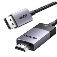 Kabel DisplayPort - HDMI Ugreen DP115, 8k 60 Hz, 1 m (černý) 066638