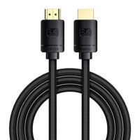 Kabel HDMI 2.1 Baseus High Definition Series, 8K 60Hz, 3D, HDR, 48Gbps, 2m (černý) 026188