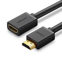 Kabel HDMI samec - HDMI samice UGREEN HD107, FullHD, 3D, 0,5 m (černý) 022526