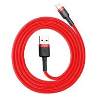 Kabel Lightning USB Baseus Cafule 1,5A 2m (červený) 020115