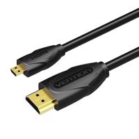 Kabel Micro HDMI na HDMI Vention VAA-D03-B150 1,5 m 4K 30Hz (černý)