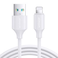 Kabel pro USB-A / Lightning / 2,4A / 0,25 m Joyroom S-UL012A9 (bílý) 044686