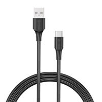 Kabel USB 2.0 na USB-C Vention CTHBC 3A 0,25 m černý