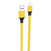 Kabel USB-A na Lightning Foneng X96 2,4A, 1m (žlutý)